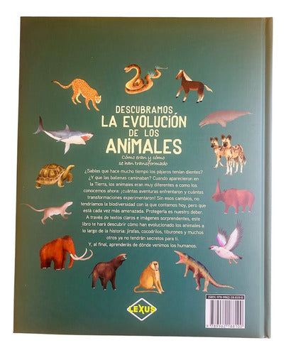Libro Descubramos La Evolucion De Los Animales T/dura Lexus