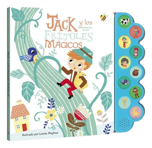 Libro Jack Y Los Frijoles Magicos - 10 Sonidos - Lexus/nuevo