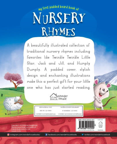 Nursery Rhymes Board Book (libro En Ingles)
