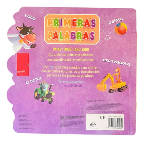 Libro Primeras Palabras - 10 Sonidos - Lexus