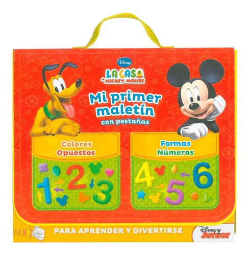 Libro Mickey, Mi Primer Maletin - Nuevo, Original - Lexus