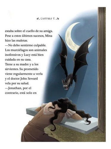Libro Dracula - Ilustrado - Clasicos Juveniles - Lexus Nuevo