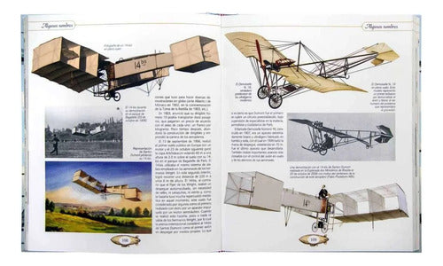 Libro Atlas Ilustrado Aviones Muy Antiguos - Lexus