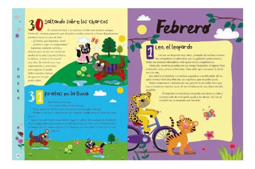 Libro 365 Historias - Una Historia Por Noche - Lexus T/dura