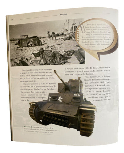 Libro Rommel - Protagonistas De La Historia - Lexus - Nuevo