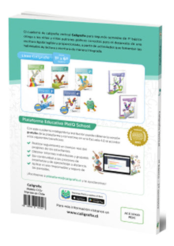Caligrafia Vertical 1 Básico Segundo Semestre / Caligrafix