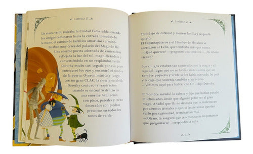 Libro El Maravilloso Mago De Oz Ilustrado Clasicos Juveniles