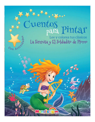 Cuentos Clasicos Para Pintar 3 Libros - Mundicrom