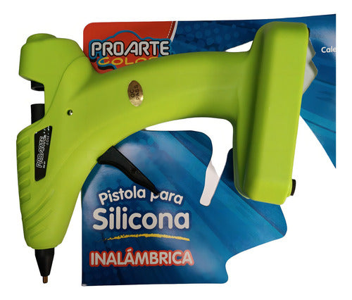 Pistola Para Silicona Inalambrica 7mm A Pilas Proarte