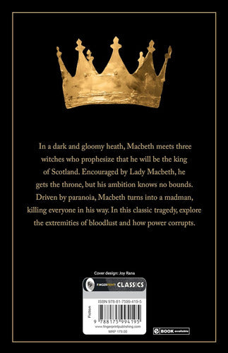 Macbeth - William Shakespeare - Libro En Ingles Tapa Blanda