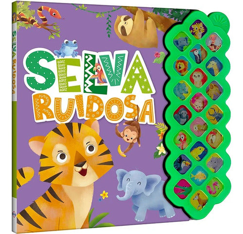 Libro Selva Ruidosa -  22 Sonidos - Lexus Nuevo Y Original