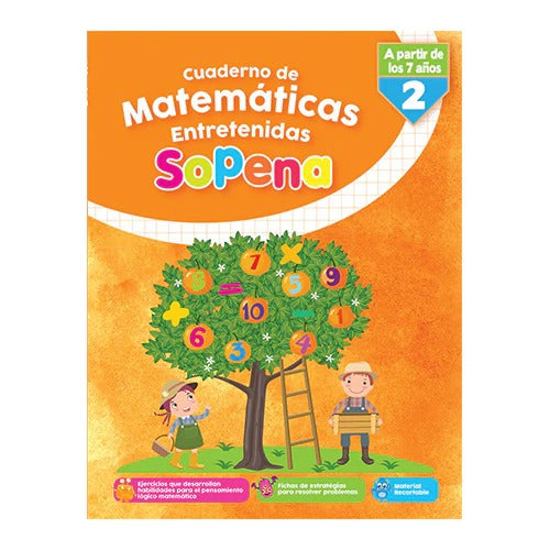 Matematicas Entretenidas Sopena Desde 7 Años 2° Basico