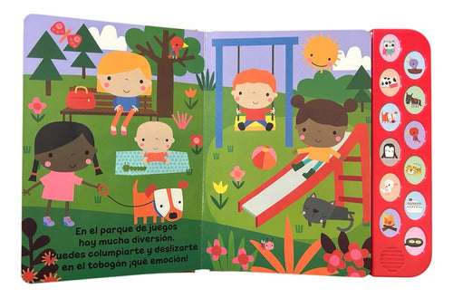 Libro Ruidoso Mundo Exterior 12 Sonidos /lexus Nuevo/origina