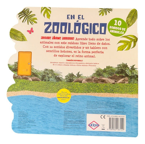Libro En El Zoologico - 10 Sonidos De Animales/datos- Lexus