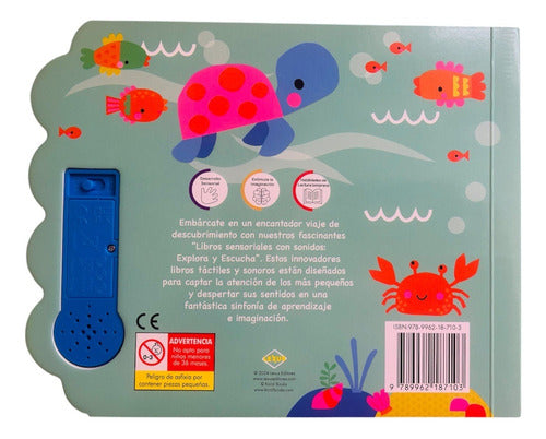 Libro Melodias Del Oceano 5 Sonidos Toca Y Escucha - Lexus