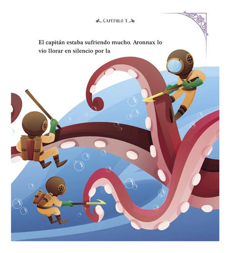 Libro Veinte Mil Leguas De Viaje Submarino - Clasico Juvenil