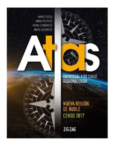 Atlas Universal Y De Chile Regionalizado Zig Zag