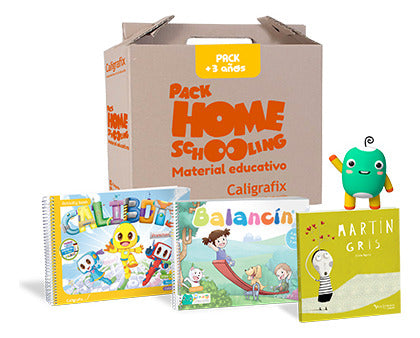 Pack Homeschooling 3 Años - Caligrafix