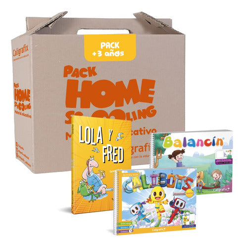 Pack Homeschooling 3 Años - Caligrafix