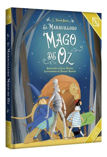 Libro El Maravilloso Mago De Oz Ilustrado Clasicos Juveniles