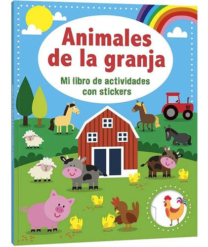 Libro De Actividades Animales De La Granja C/stickers- Lexus