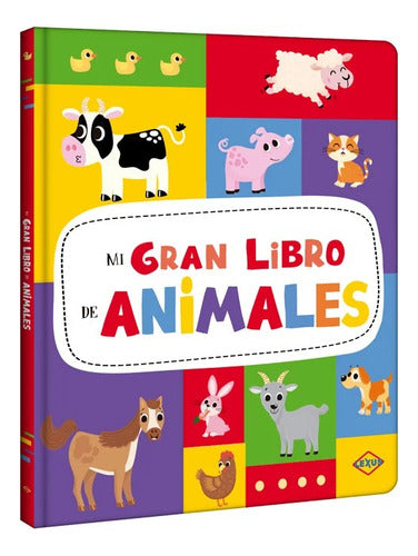Mi Gran Libro De Animales, De Lexus, Vol. 1. Editorial Lexus Editores, Tapa Dura (2024)