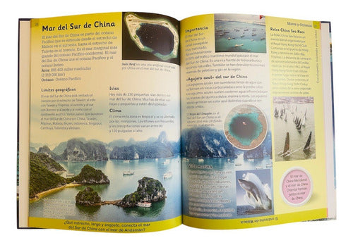 Enciclopedia Ilustrada Para Niños Mares Y Oceanos - Lexus