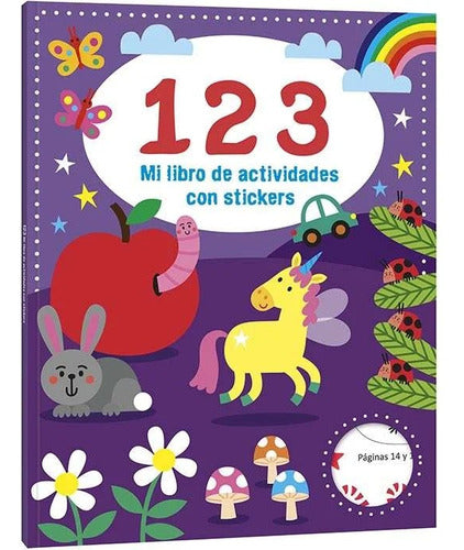 Libro De Actividades 123 C/stickers - Nuevo Y Original Lexus
