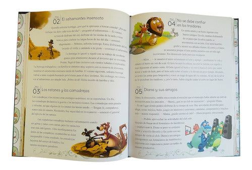 Libro 365 Cuentos De Animales Ilustrados - Lexus Nuevo T/dur