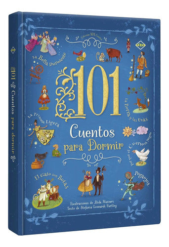 Libro 101 Cuentos Para Dormir - Lexus Tapa Dura Nuevo/origin