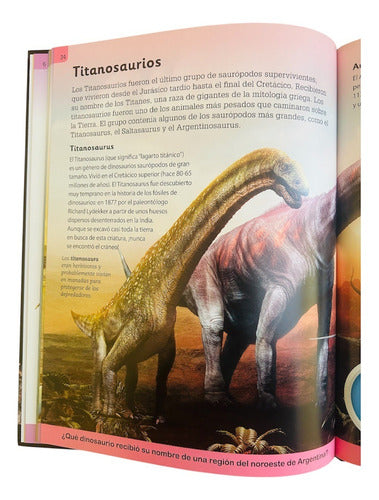 Enciclopedia Ilustrada Para Niños Dinosaurios Y Vida Prehist