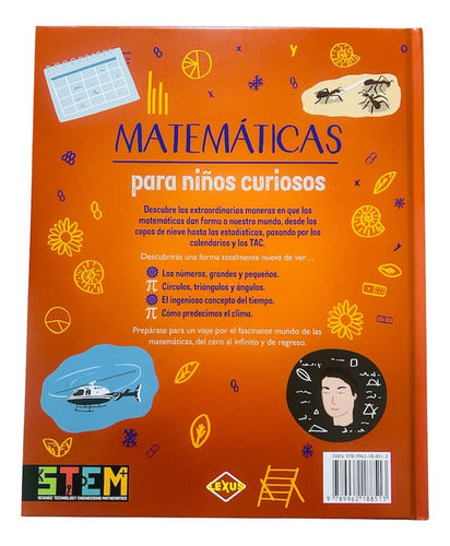 Libro: Matematicas Para Niños Curiosos - Lexus Tapa Dura