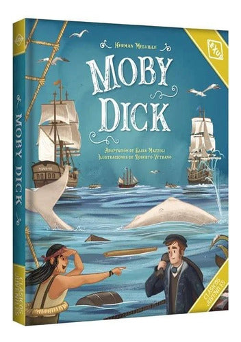 Libro Moby Dick Ilustrado- Clasicos Juveniles - Lexus T/dura