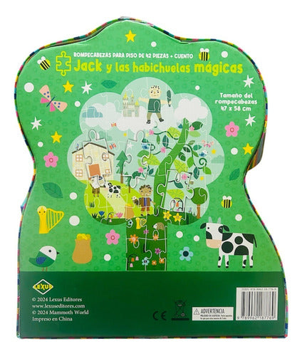 Jack Y Las Habichuelas Magicas Cuento+rompecabezas Piso 42pz