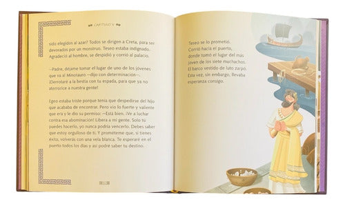 Libro El Laberinto Del Minotauro - Mitos Griegos - Lexus