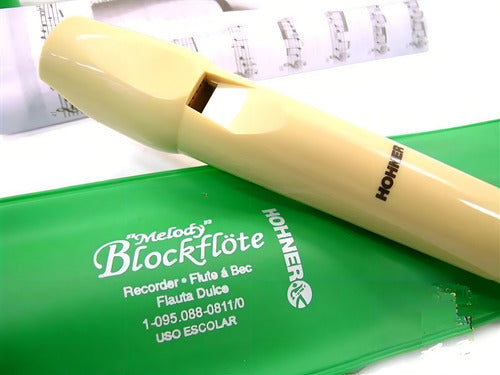 Flauta Dulce Hohner 9508 En C Digitación Alemana - Marfil