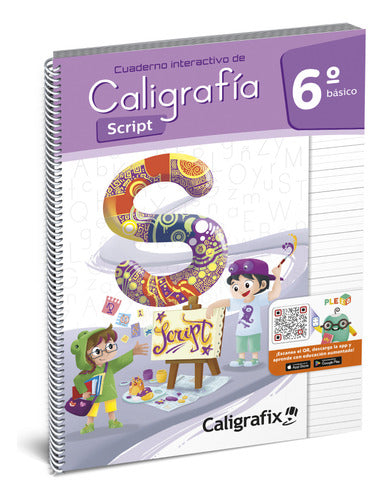 Caligrafix Cuaderno De Caligrafia Script 6° Basico