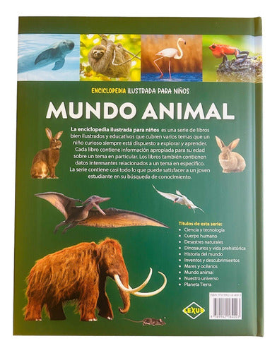 Enciclopedia Ilustrada Para Niños Mundo Animal - Lexus T/dur