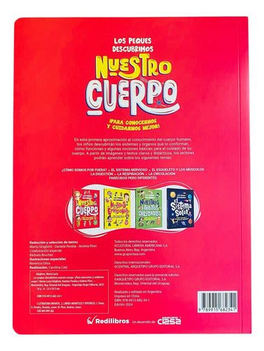 Libro Los Peques Descubrimos Nuestro Cuerpo - Lexus - Nuevo