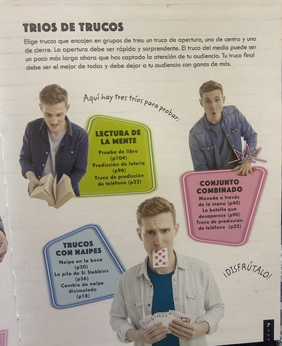 Libro Trucos De Magia Con Monedas, Naipes, Objetos Cotidiano