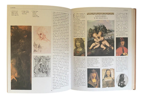 Libro Leonardo Da Vinci Vida Y Obra - Lexus - Nuevo Y Origin