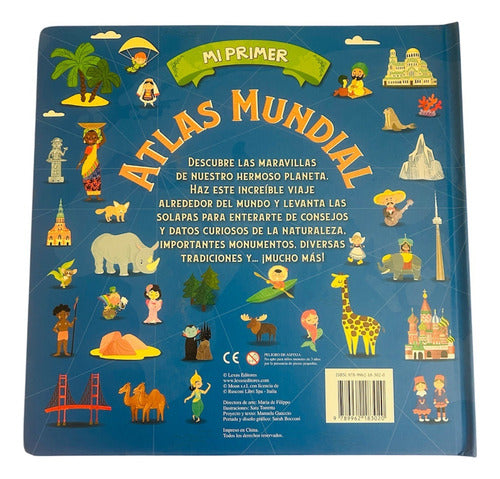Libro Mi Primer Atlas Mundial Con Muchas Solapas - Lexus T/d