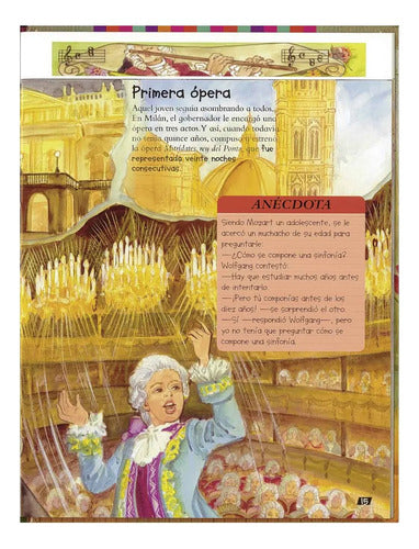 Libro Mozart El Genio De La Musica - Minibiografias - Lexus