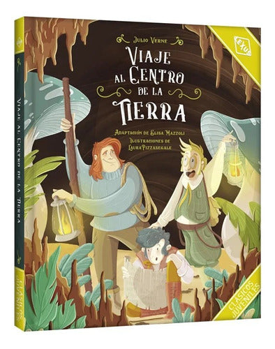 Libro Viaje Al Centro De La Tierra Ilustrado Clasico Juvenil