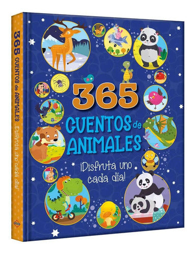Libro 365 Cuentos De Animales - Disfruta Uno Cada Dia- Lexus