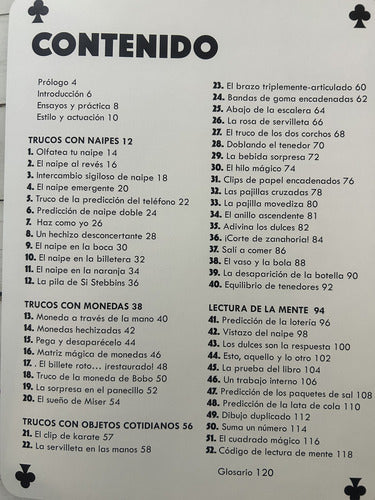 Libro Trucos De Magia Con Monedas, Naipes, Objetos Cotidiano