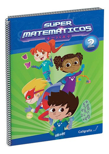 Super Matematicos N°2 Edicion Actualizada Caligrafix
