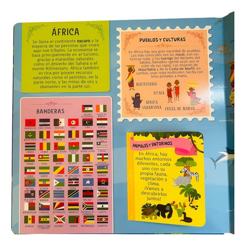 Libro Mi Primer Atlas Mundial Con Muchas Solapas - Lexus T/d