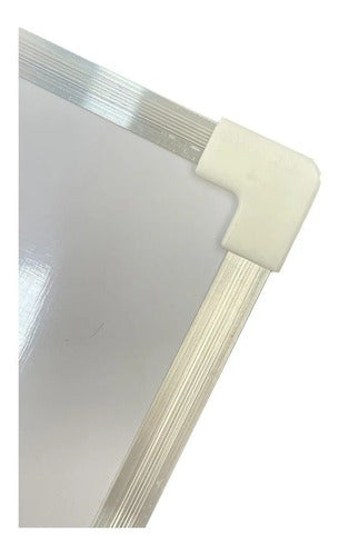 Pizarra Acrílica Magnética Marco Aluminio Tamaño Carta  Blanco