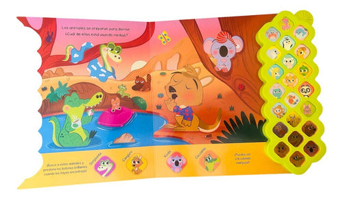 Libro Amigos Animales A Dormir, De Lexus, Vol. 1. Editorial Lexus Editores, Tapa Dura (2023)